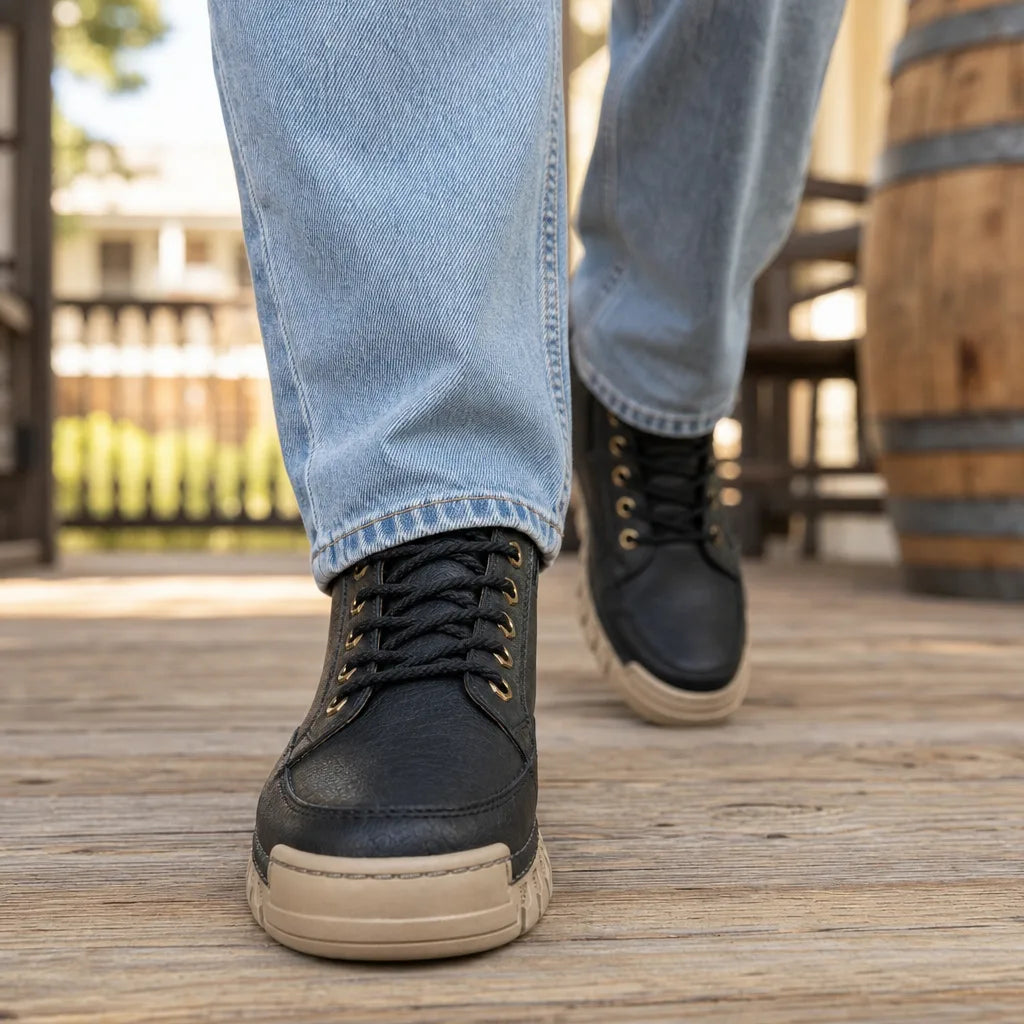 Kennedy Page | Men's Fall Leather Hiking Boots