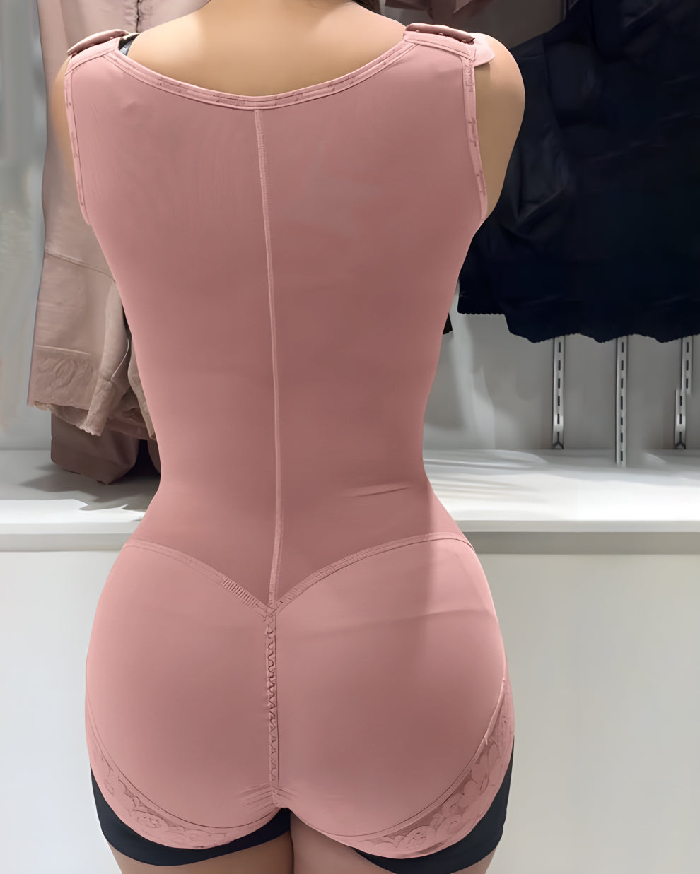 Open Bust Tummy Control Fajas Colombianas Butt Lift Body Shaper