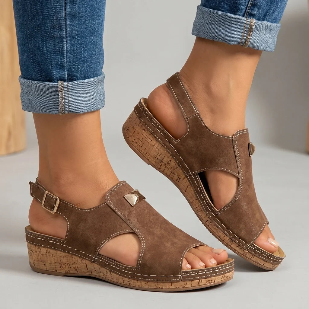 Kyla Wedge Sandals