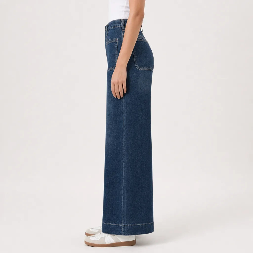Laurie | Womens High Waisted Flare Jeans
