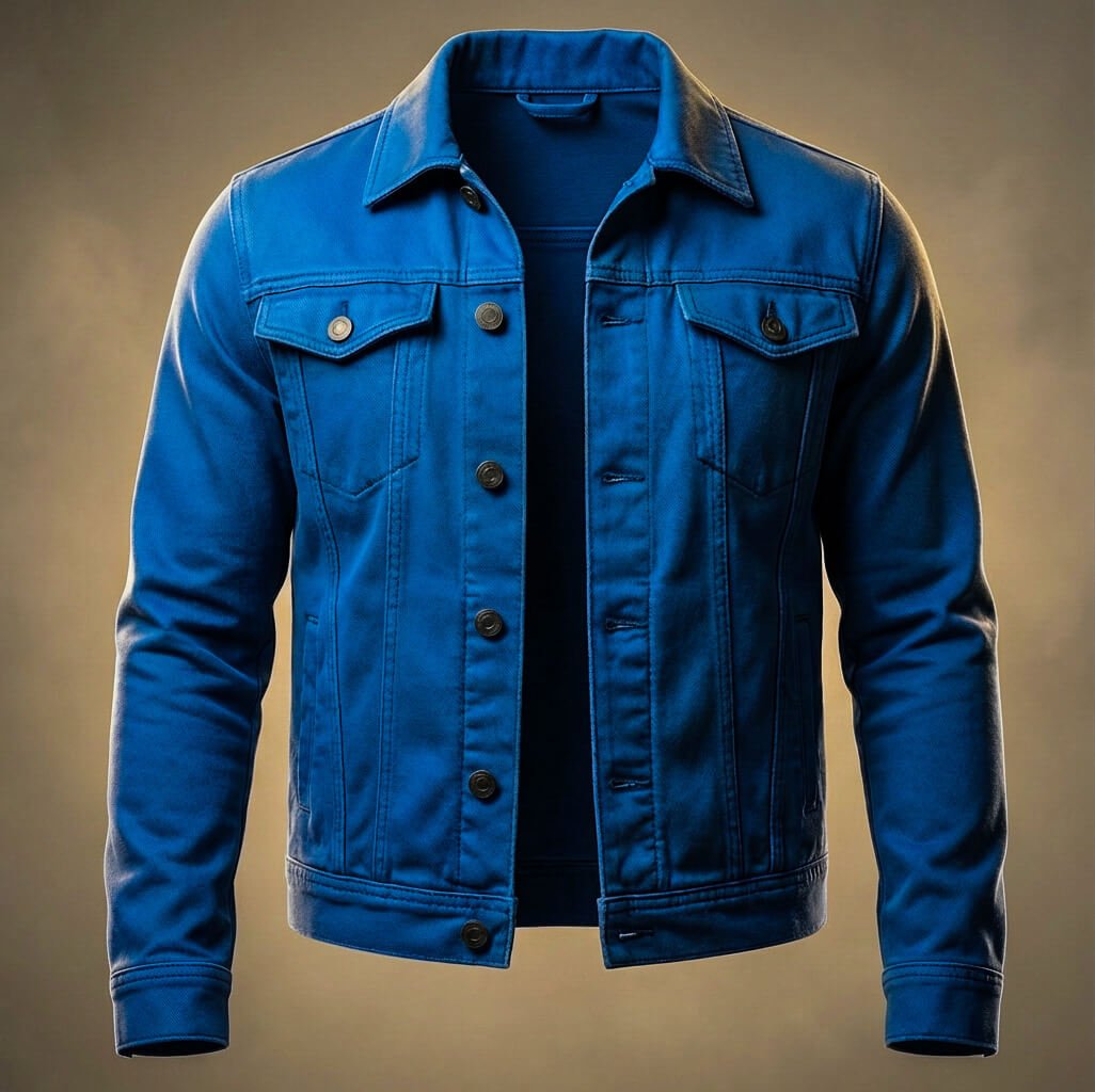 Brock Organic Denim Jacket - By Qivii