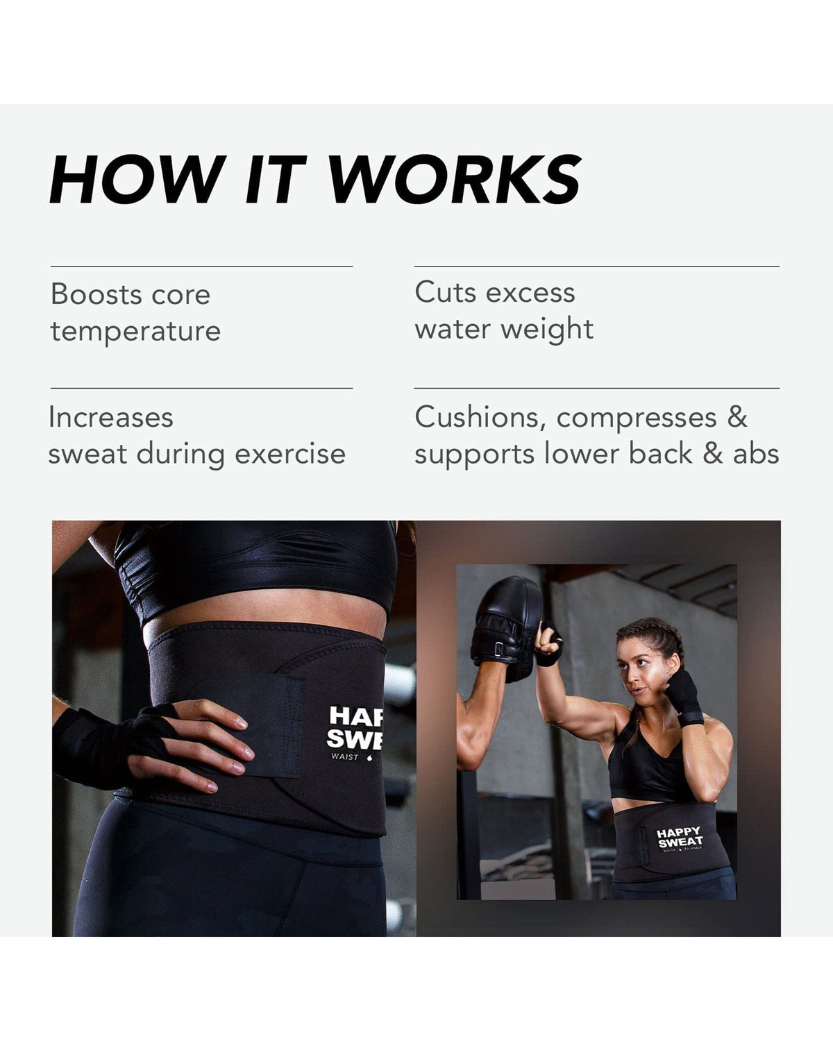 Sweat Sweat Workout Waist Trimmer Tummy Control Waist Trainer