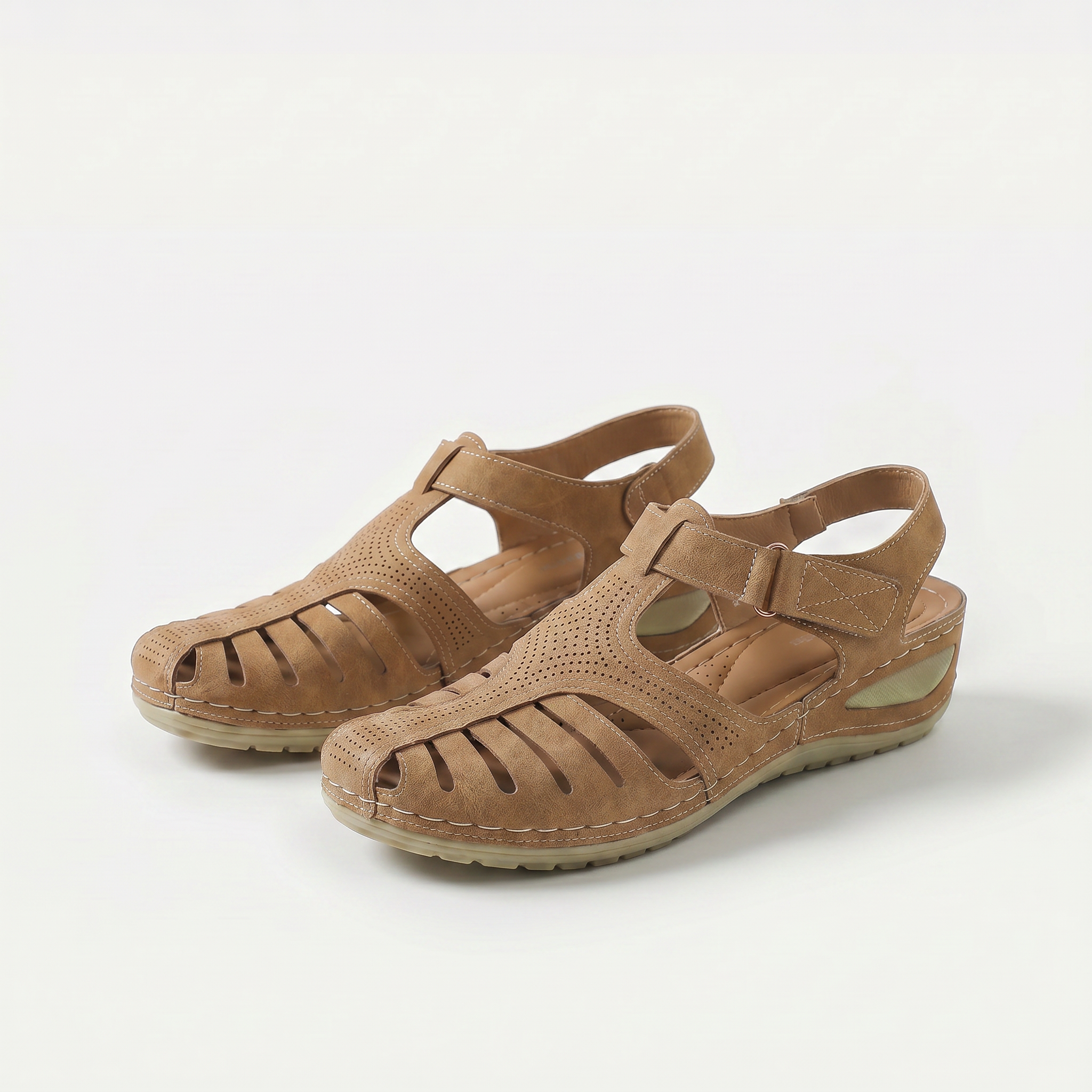 Leni – Komfort Sandalen mit sanfter Erhöhung - By Qivii