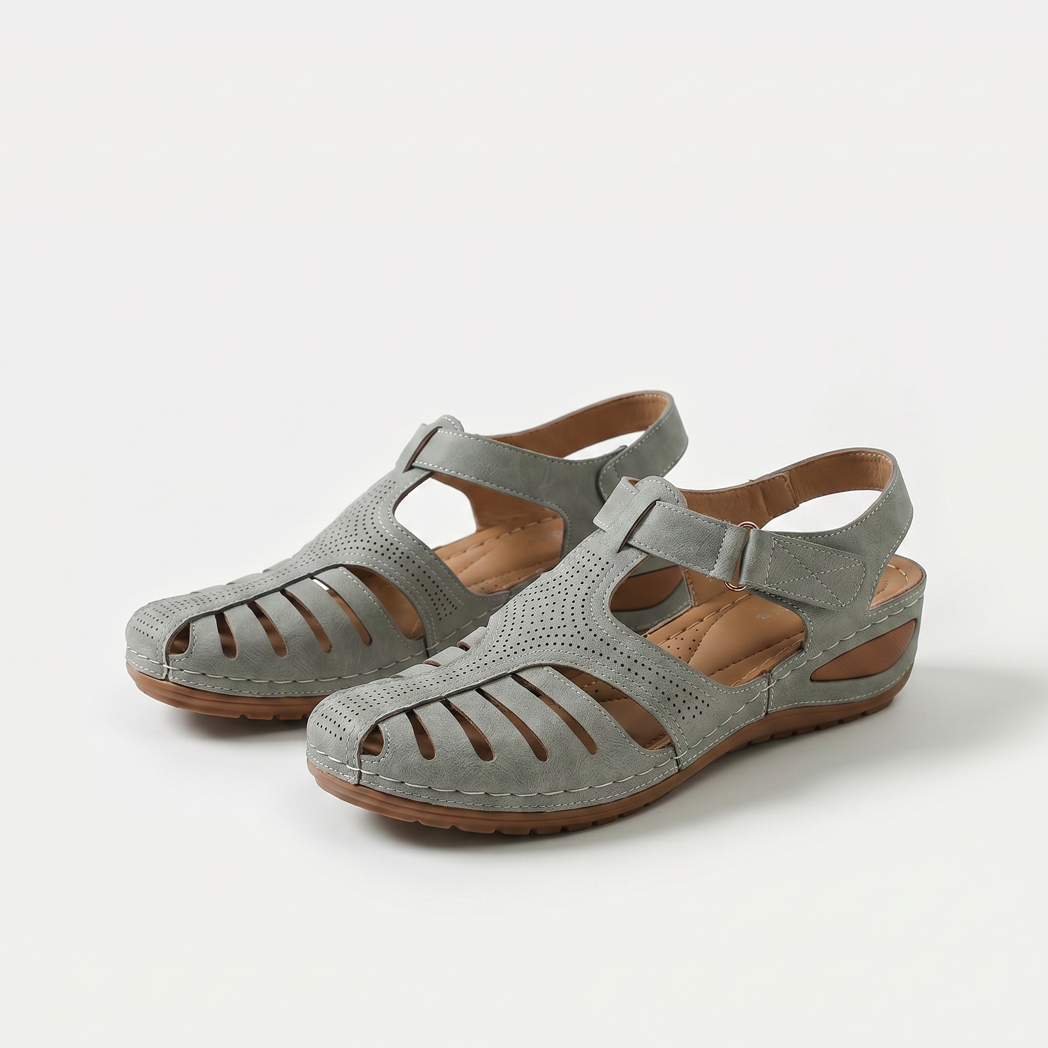 Leni – Komfort Sandalen mit sanfter Erhöhung - By Qivii