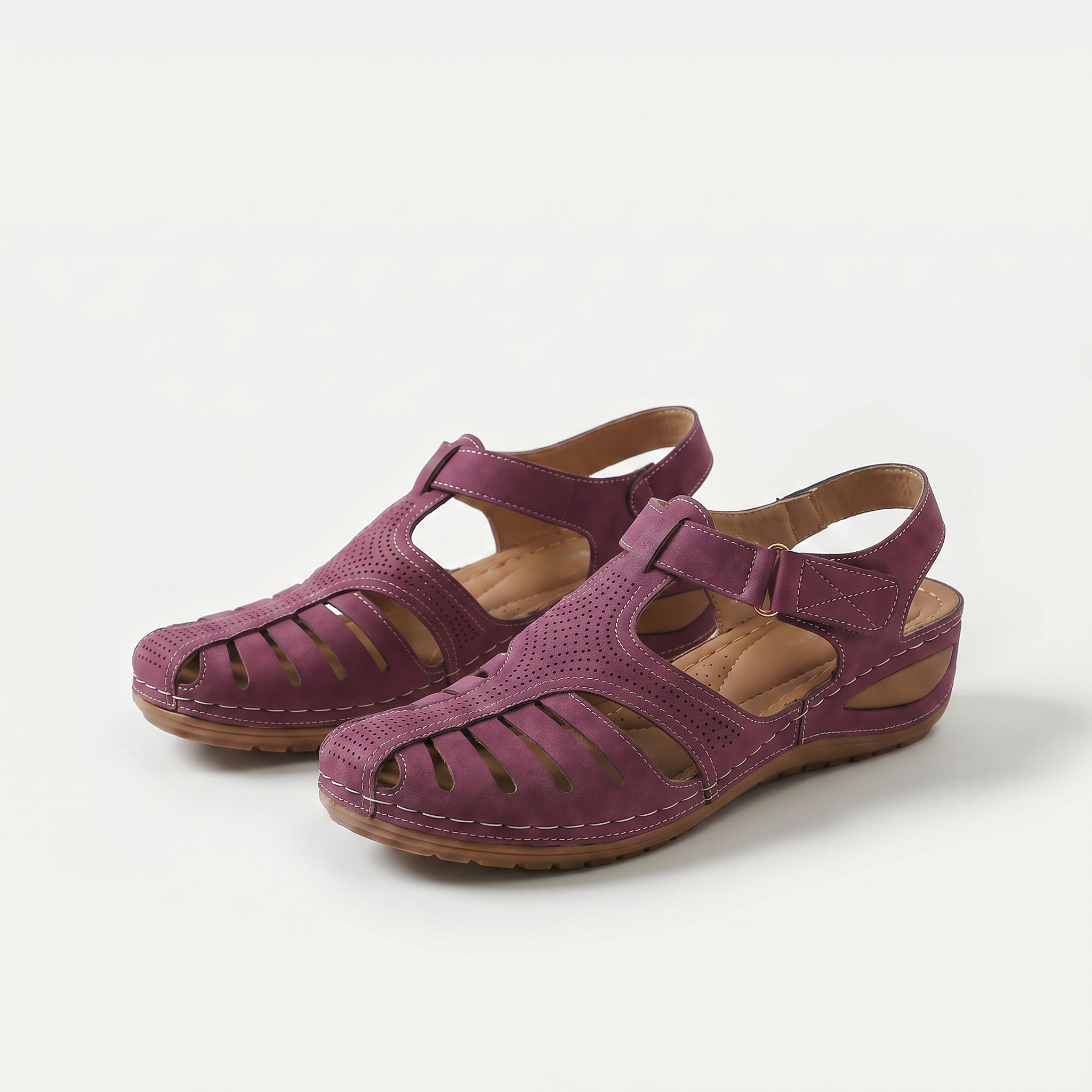 Leni – Komfort Sandalen mit sanfter Erhöhung - By Qivii