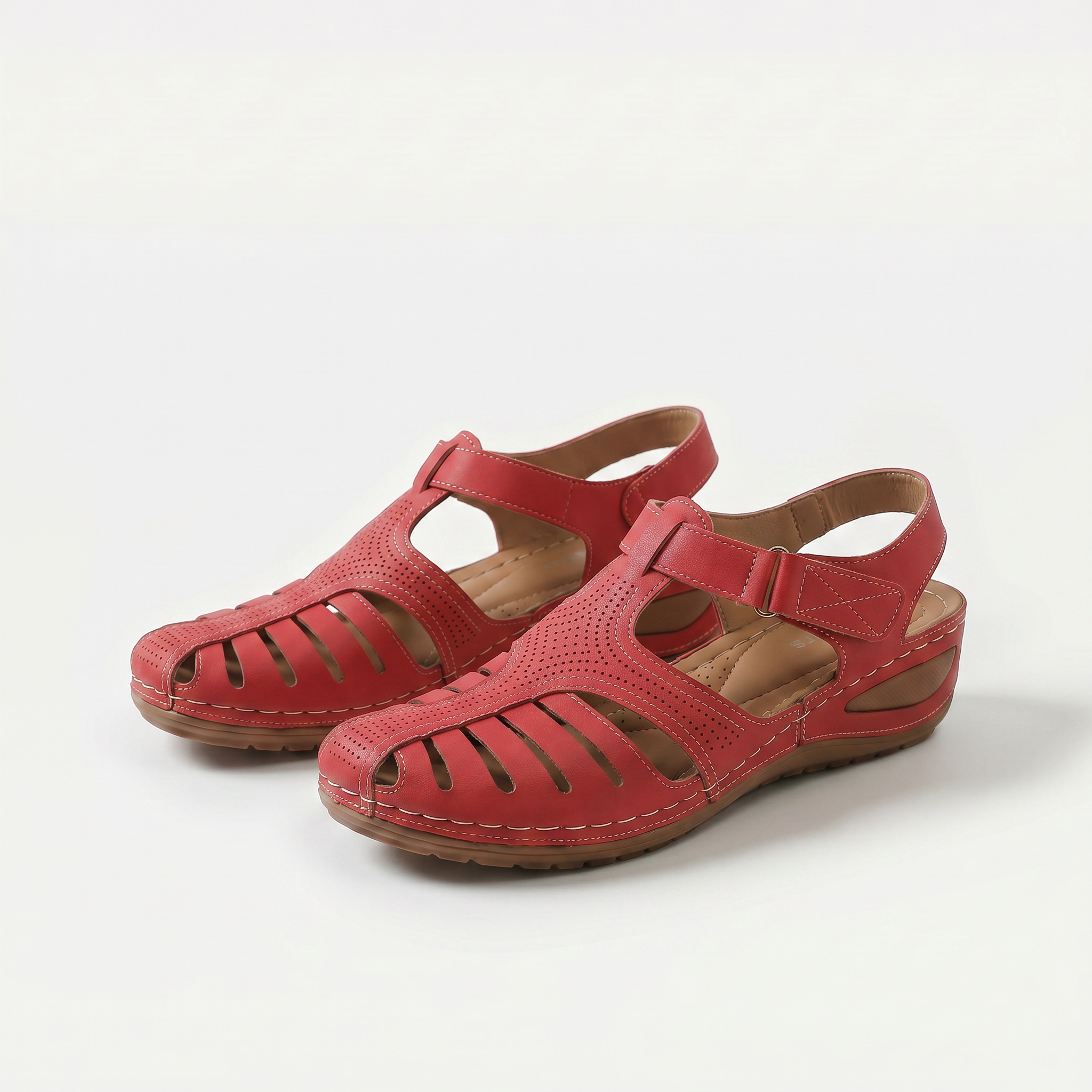 Leni – Komfort Sandalen mit sanfter Erhöhung - By Qivii