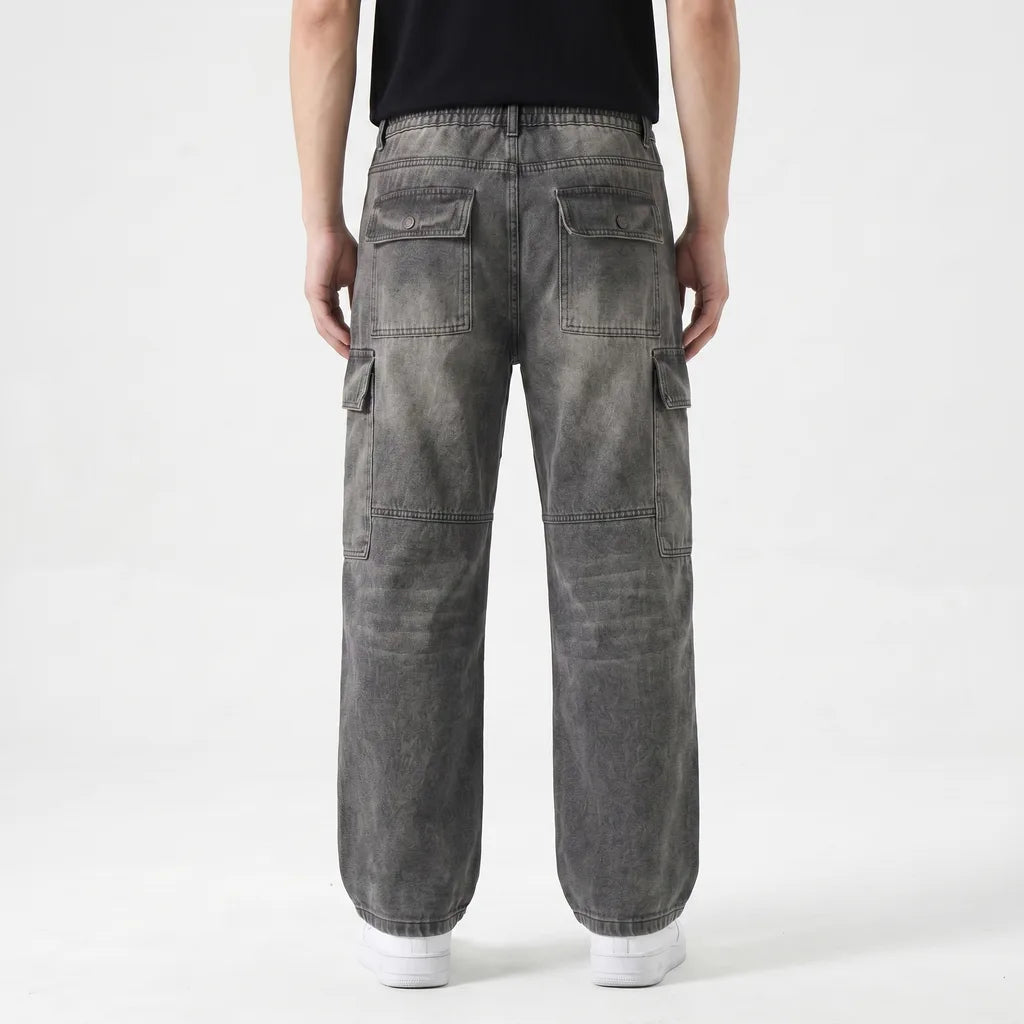 Lewys | Mens Loose Fit Baggy Jeans