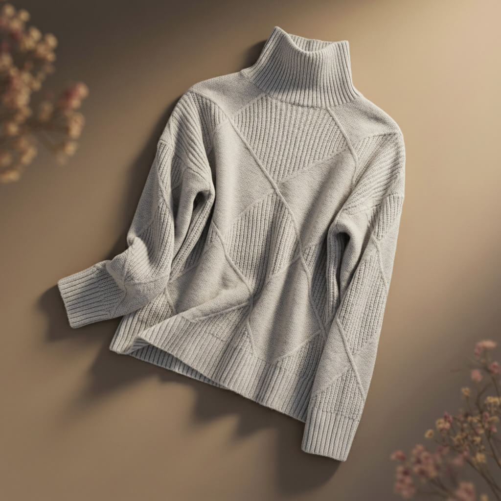 Lucy Knit Merino Sweater - By Qivii