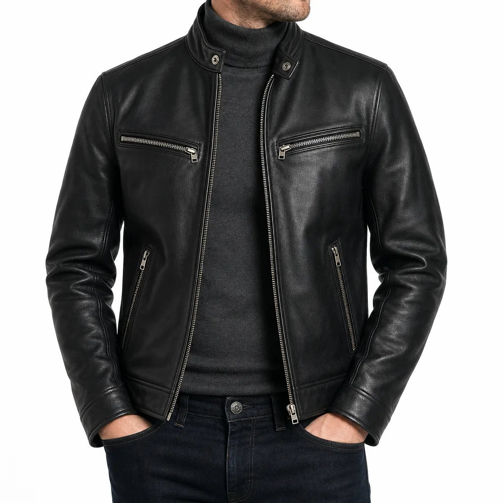 Lucian | Mens Fall Leather Jacket