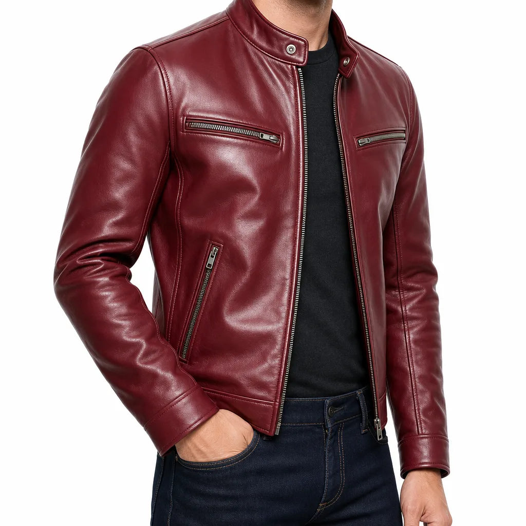 Lucian | Mens Fall Leather Jacket