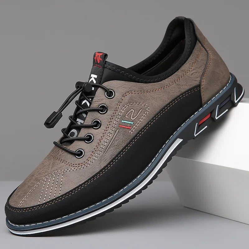 Lucian | Men's Premium Comfort Leather Shoes - By Qivii