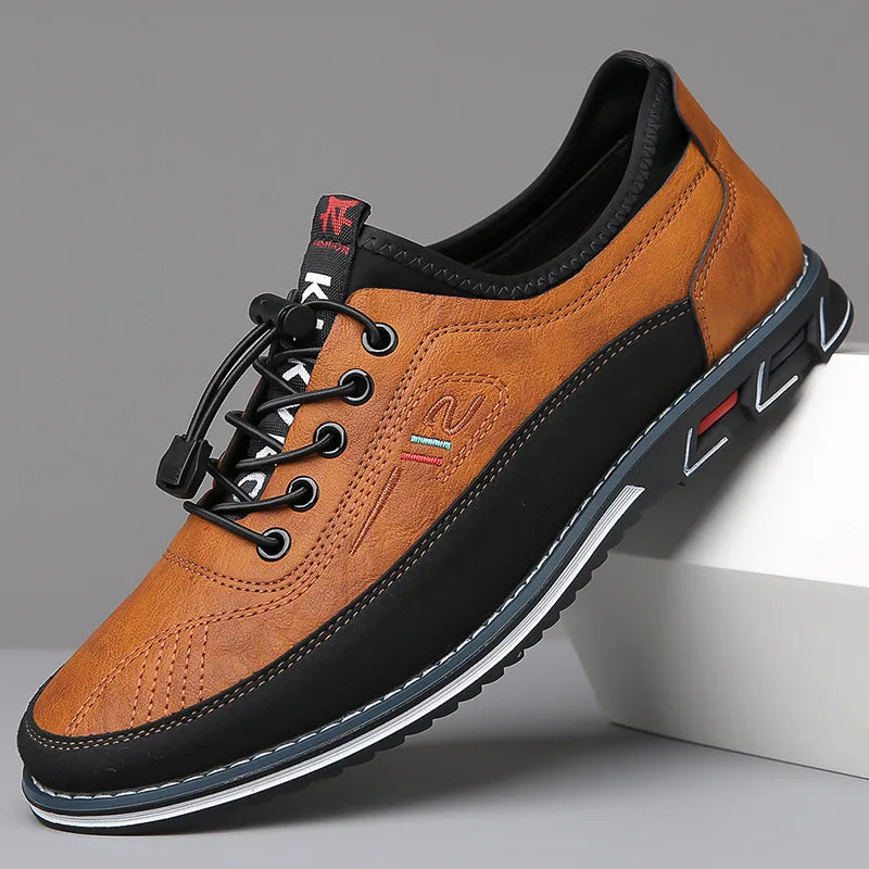 Lucian | Men's Premium Comfort Leather Shoes - By Qivii
