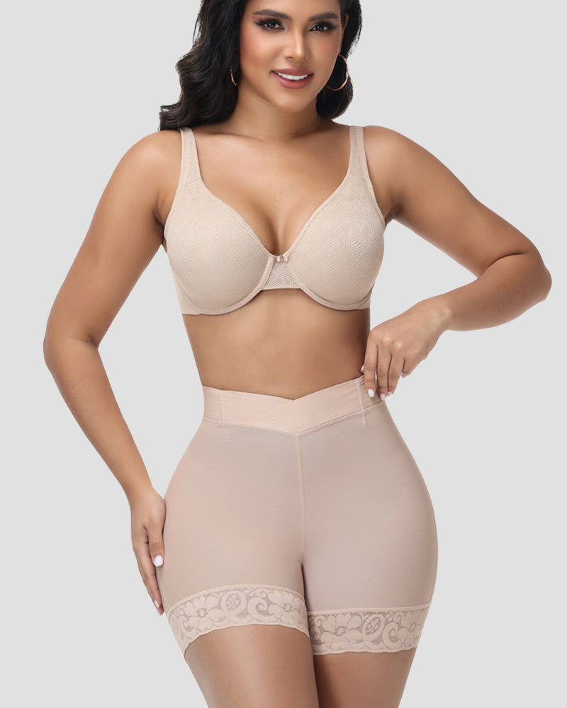 Shapshe® High Waisted Cross Hip Lift Shaping Short