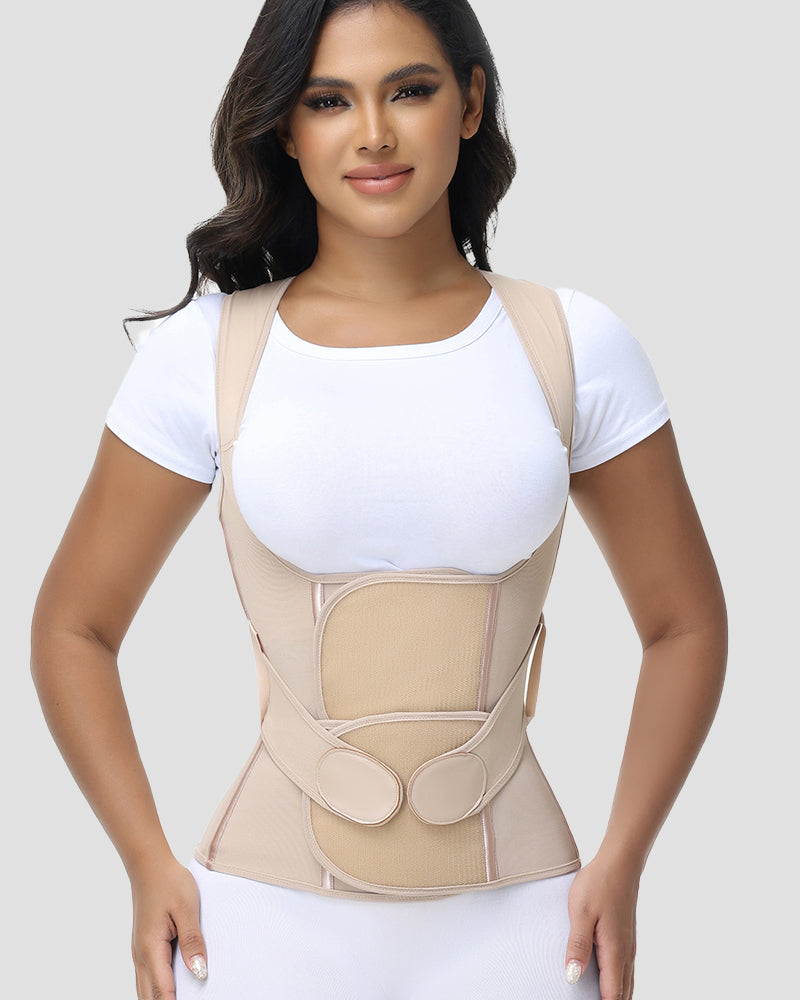 Shapshe® Fajas Colombianas Posture Corrector Back Support Waist Trainer