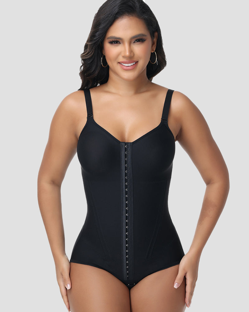 Shapshe® Fajas Colombianas Hooks Tummy Control Body Shaper