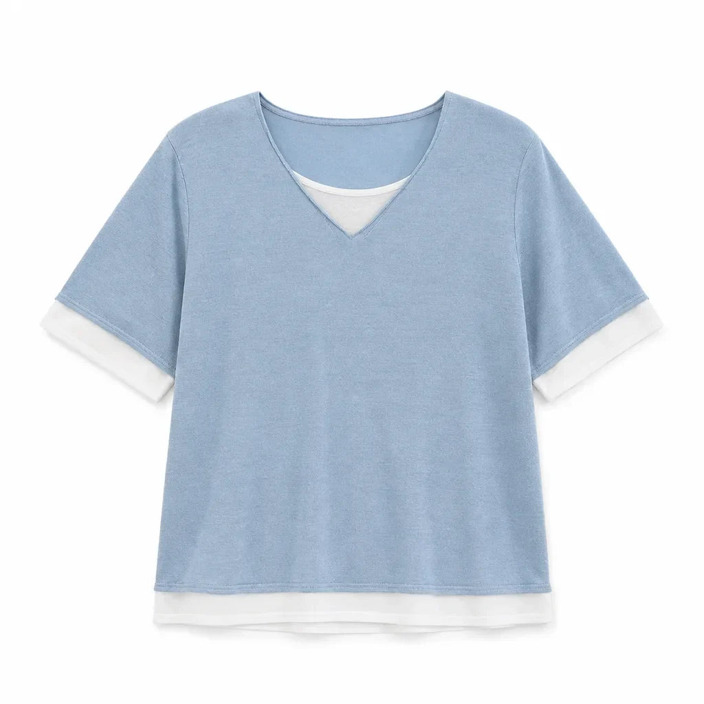 Macy Layered Knit Top
