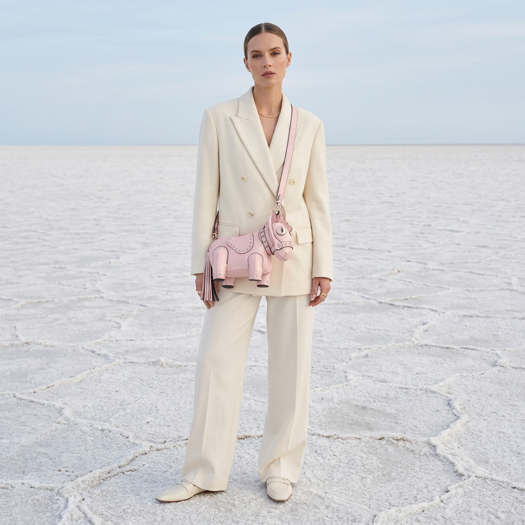Cavallo Handbag in Vegan Leather - By Qivii