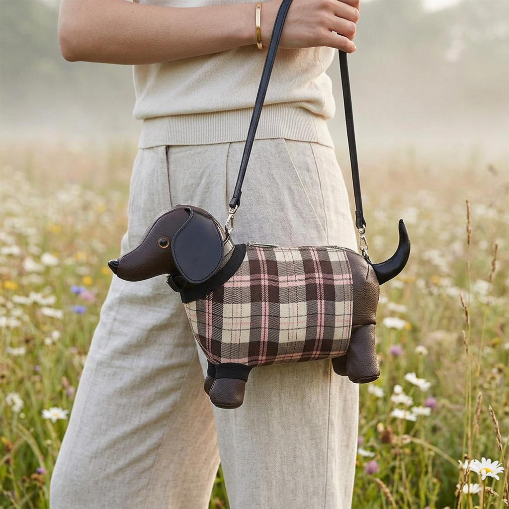 Winston Dog Bag in Vegan Leather - By Qivii