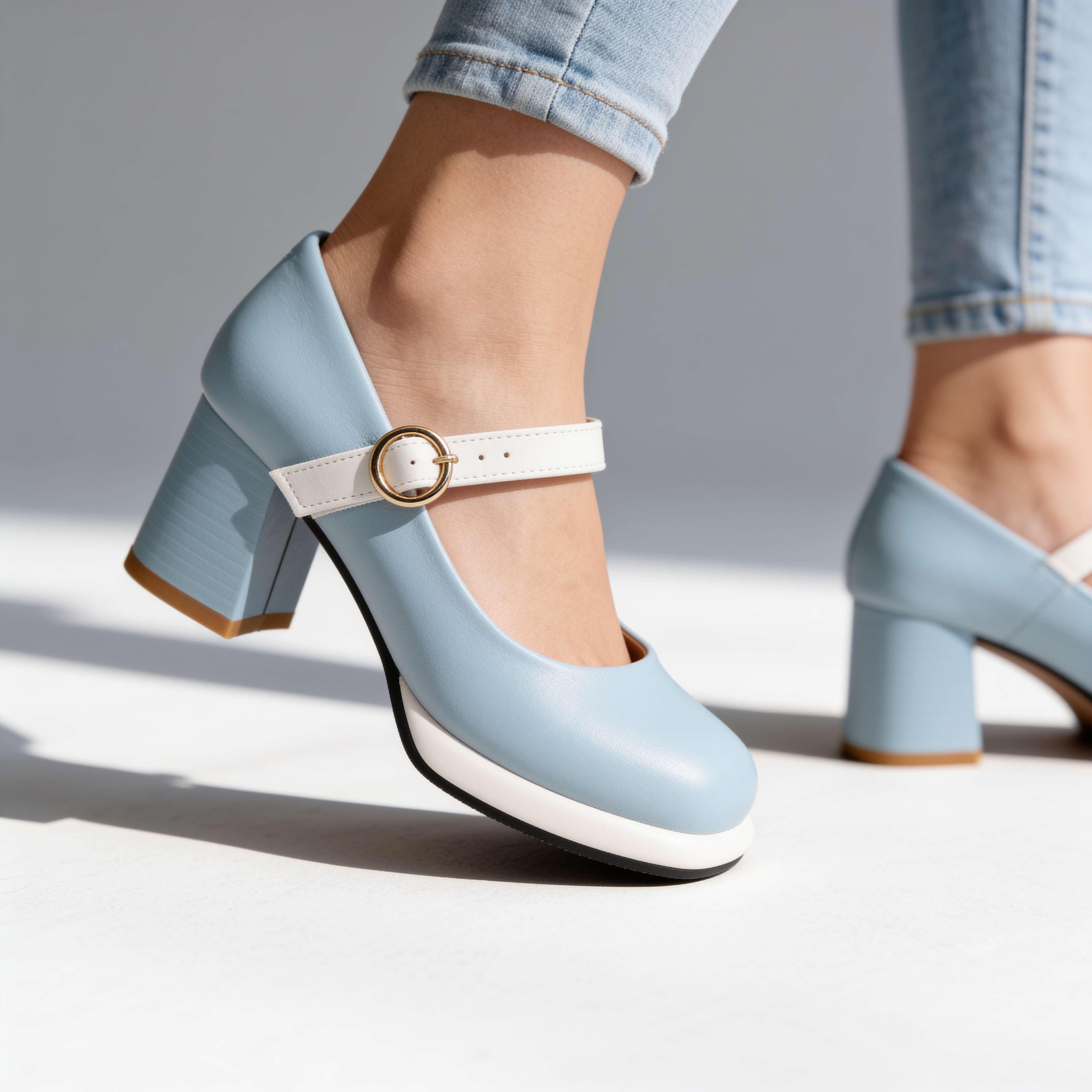 Jasmine Buckle Loafers