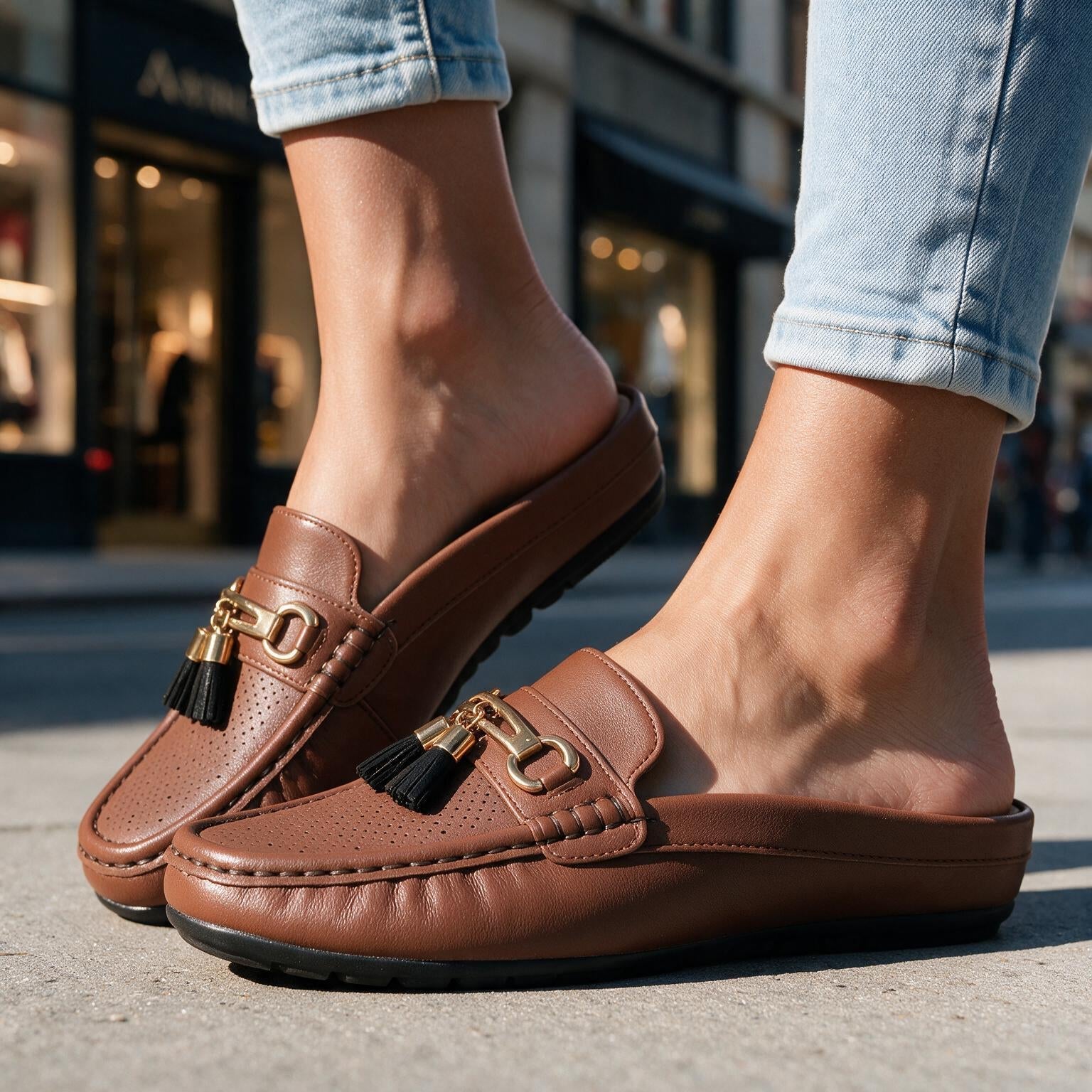 Estella Mule Loafers