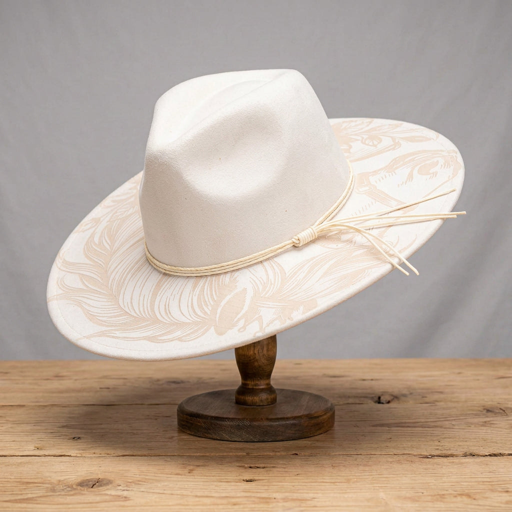 Merry Rose Suede Hat