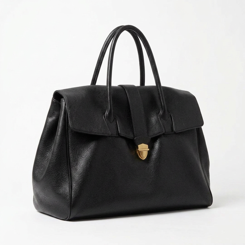 Mathilde Tote in Pure Leather - By Qivii