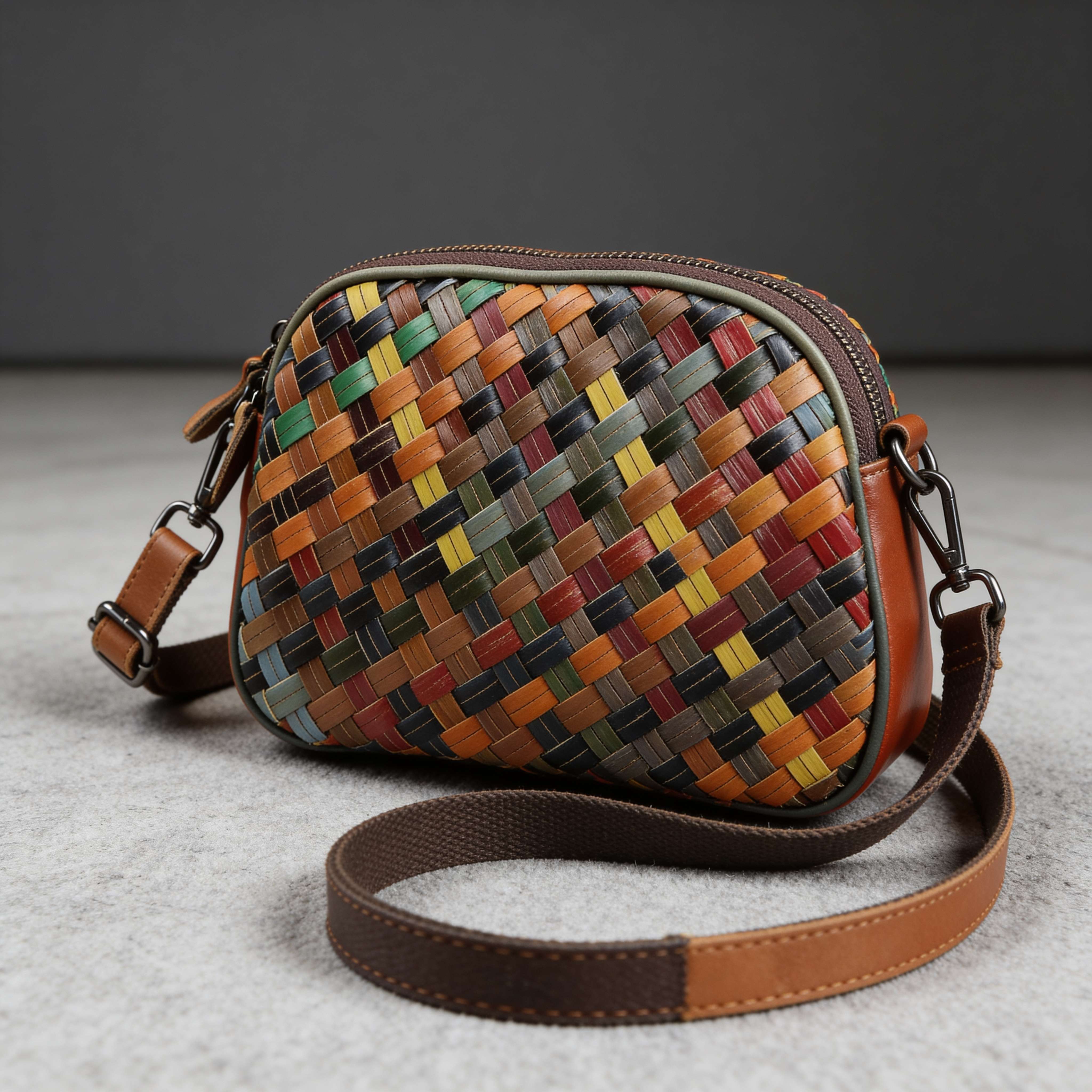 Delaney NY Woven Handbag