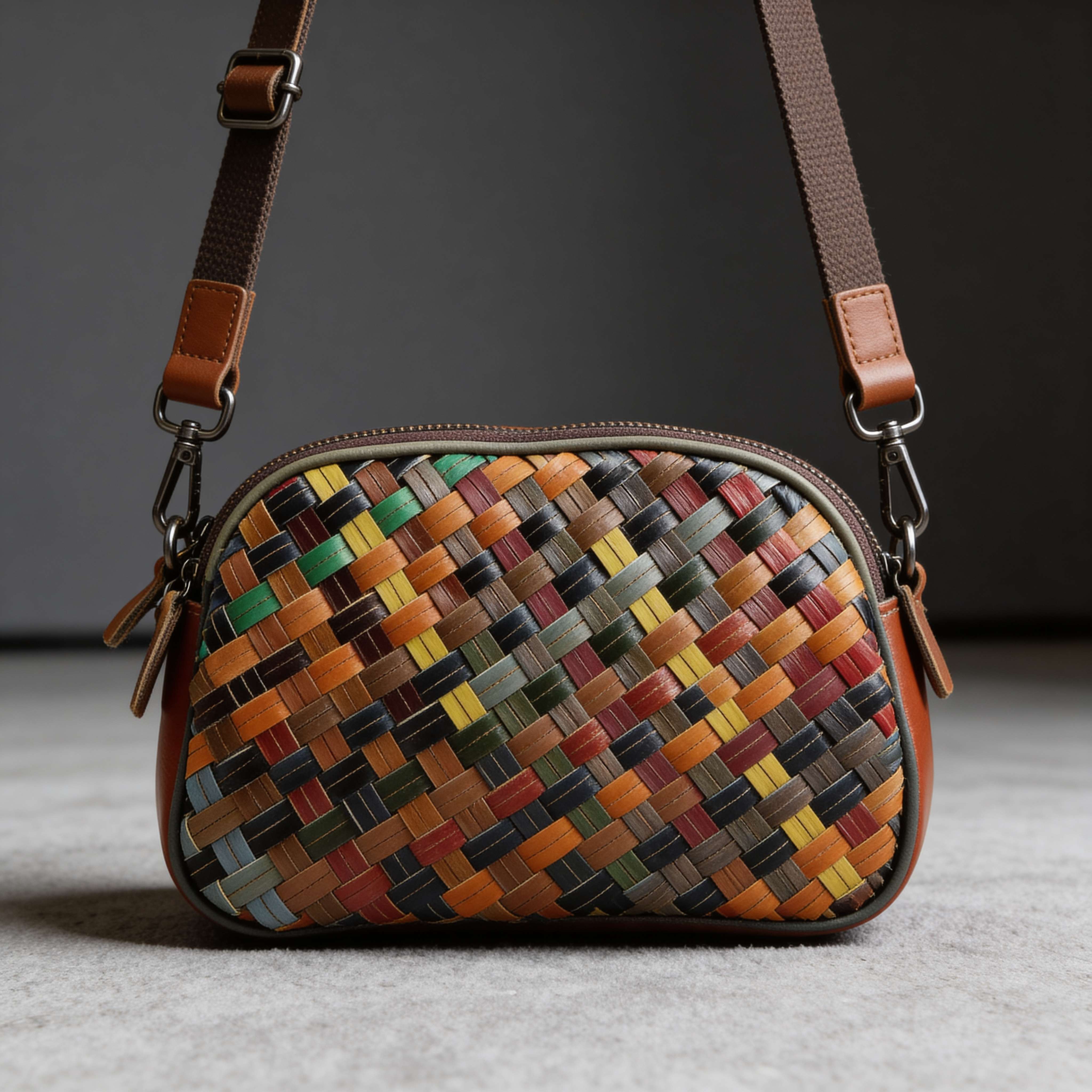 Delaney NY Woven Handbag