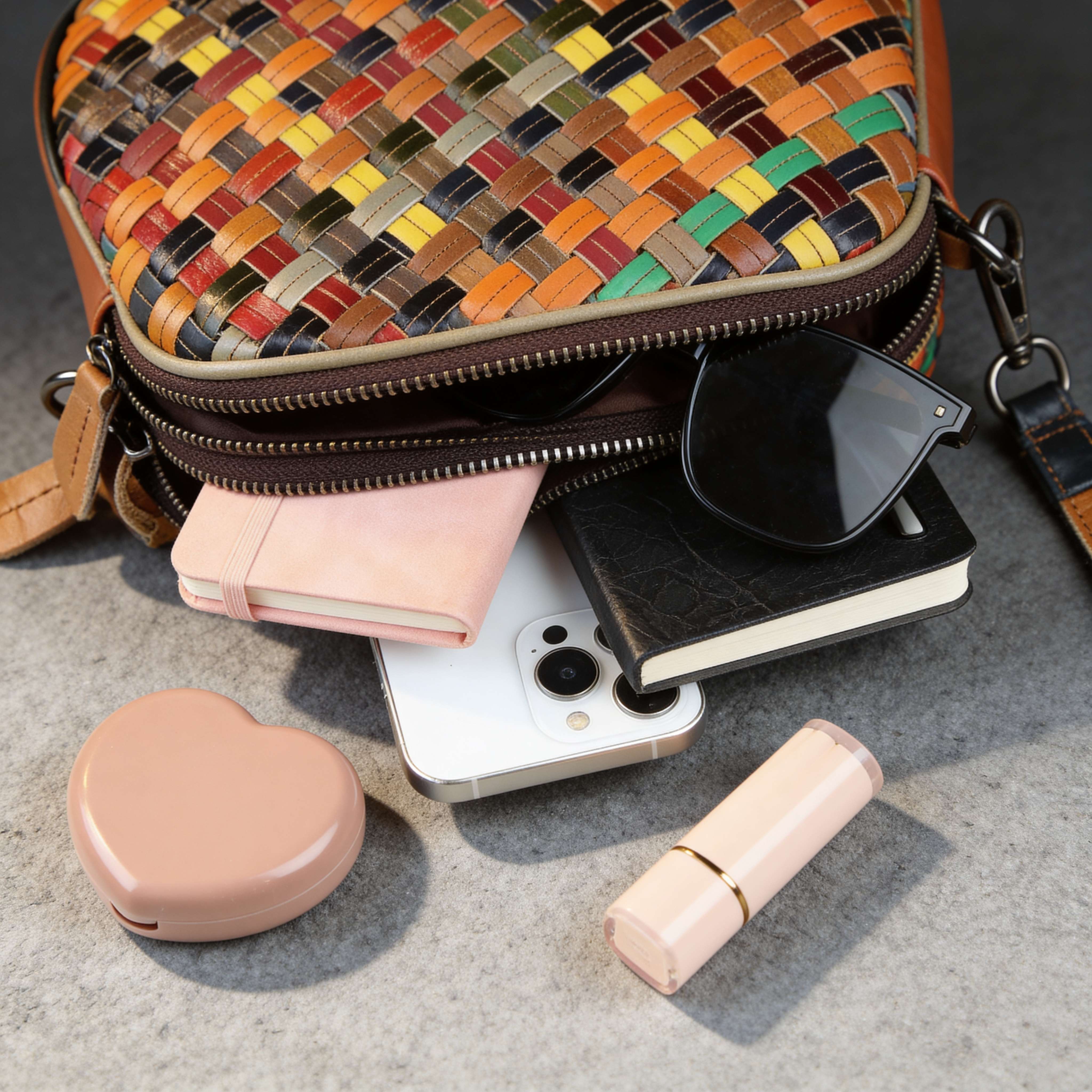 Delaney NY Woven Handbag