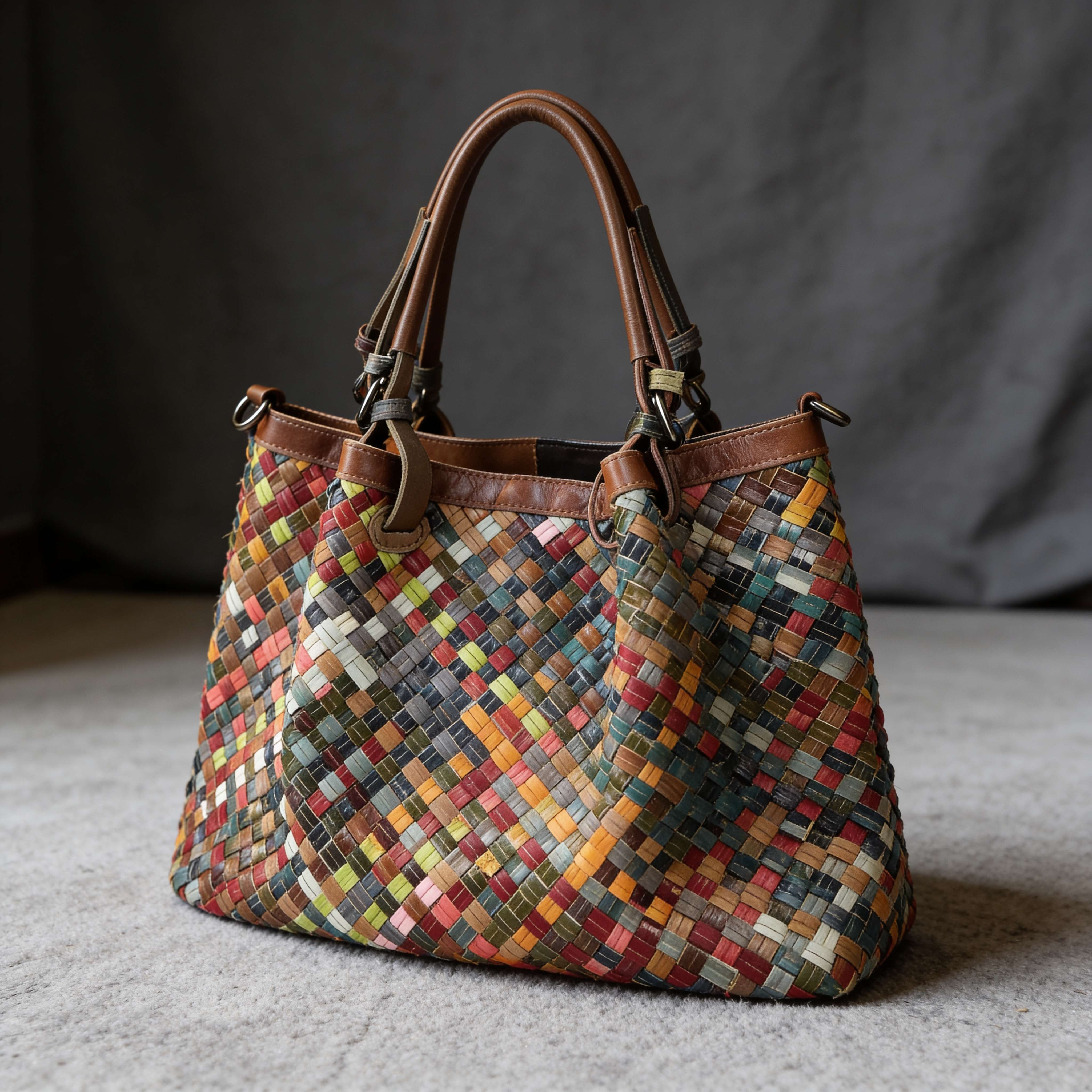Delaney NY Woven Tote Bag