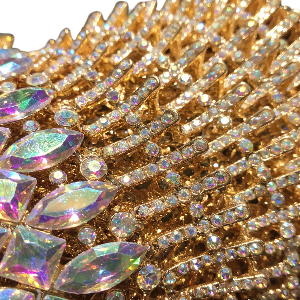Wings Crystal Clutch - By Qivii