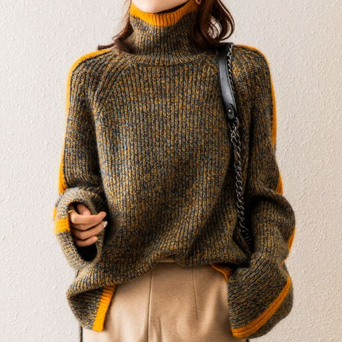 Martha Merino Knit Sweater - By Qivii