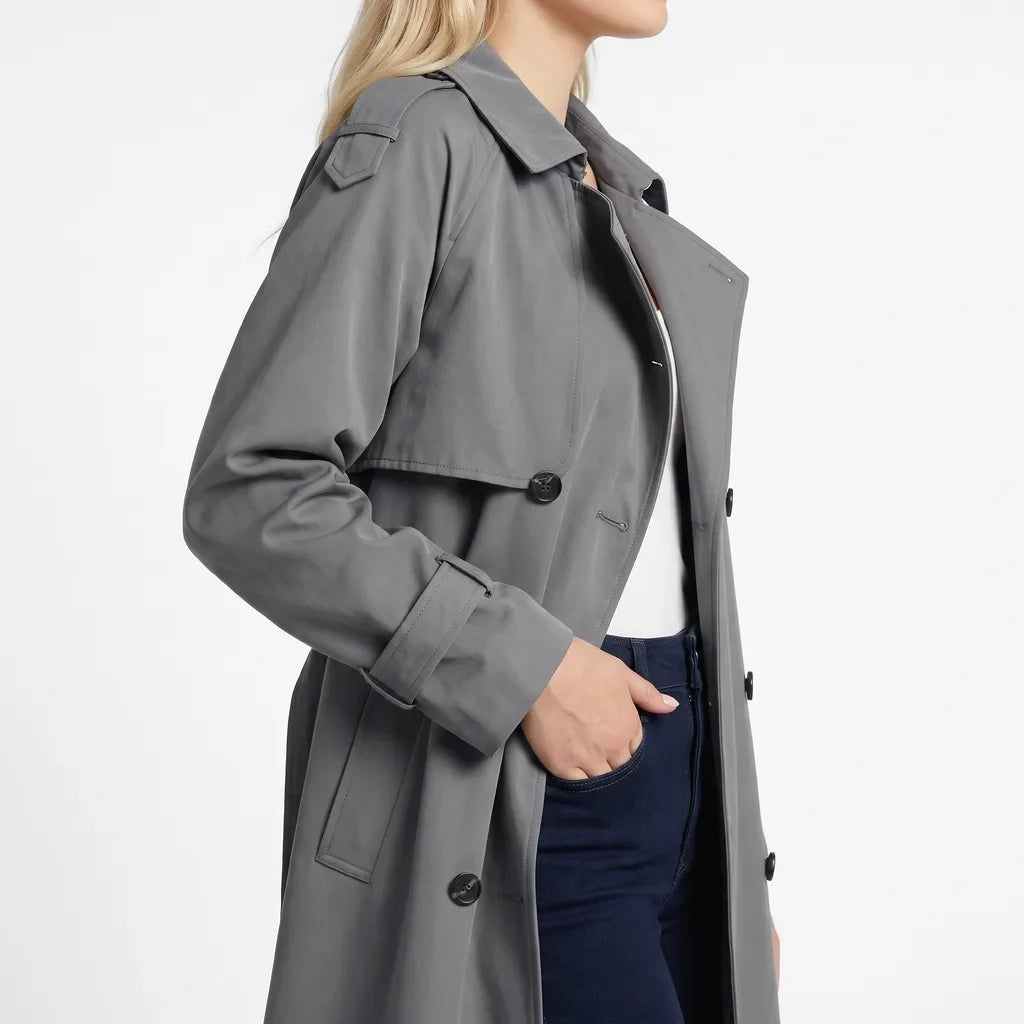 Marguerite | Women's Oversized Long Trench Coat