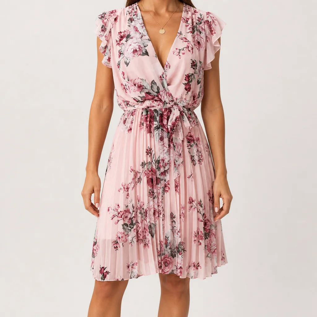 Marielle | Womens Fall Floral Boho Dress