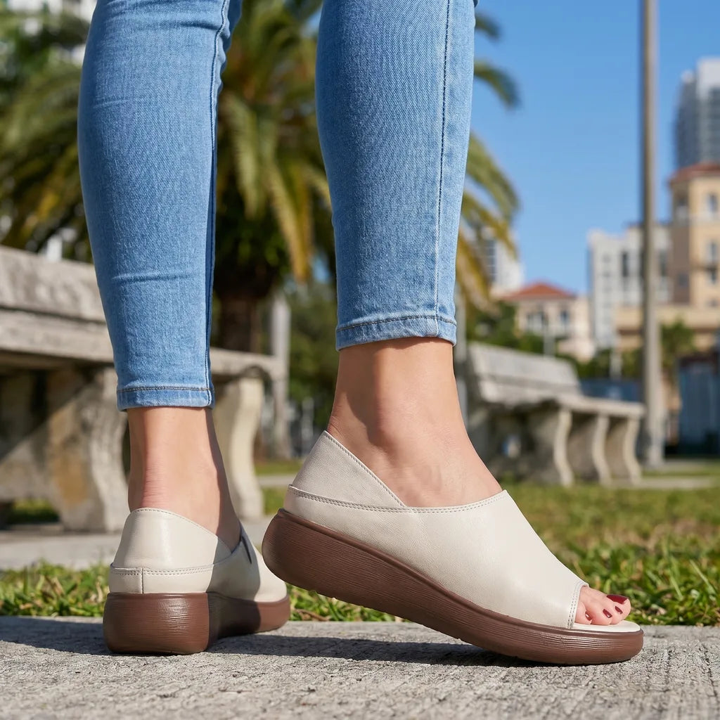 Marina Open-Toe Platform Sandals