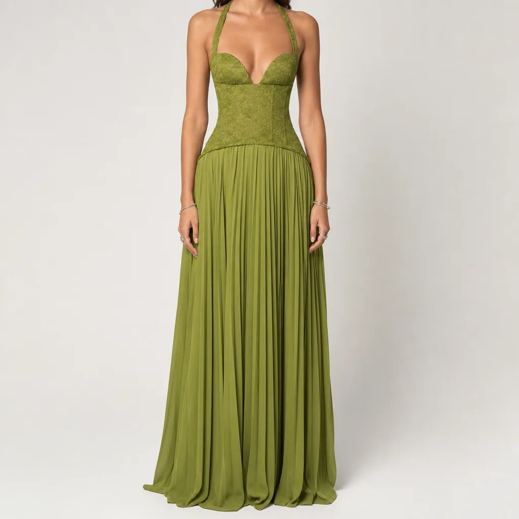 Marisol | Womens Homecoming Lace Maxi Dress