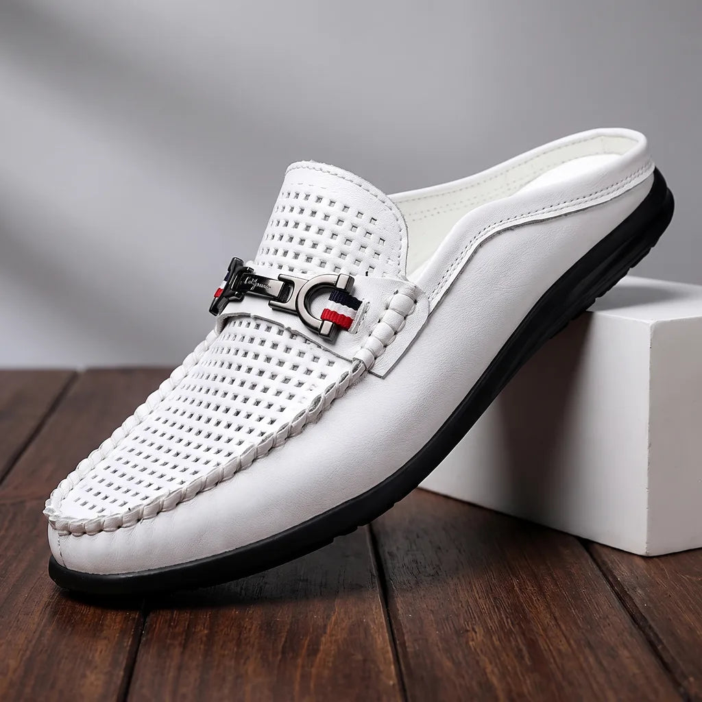 Matteo | Men's Leather Italian Loafer - By Qivii