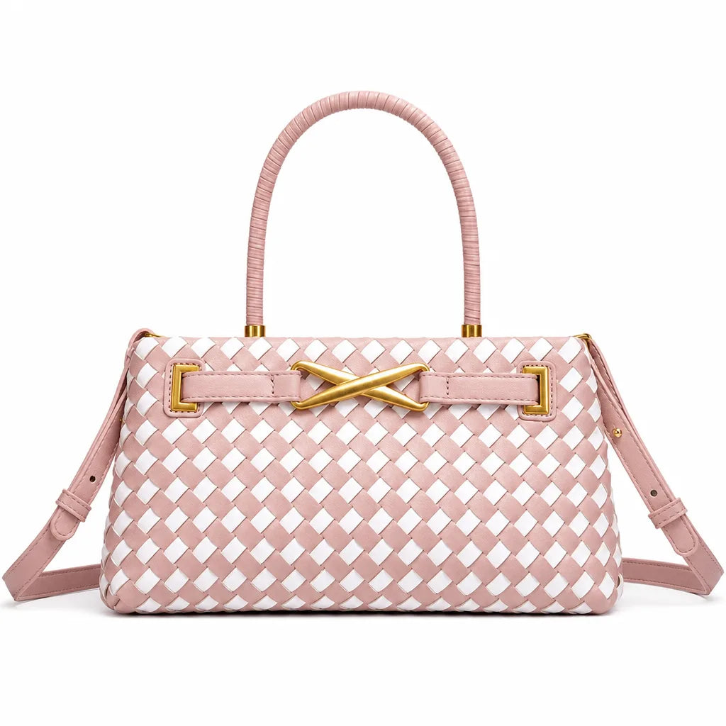 Maya Woven Shoulder Bag
