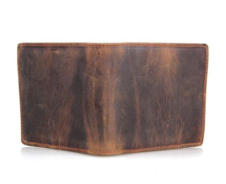 Men's Luxury Cowhide Leather Wallet - By Qivii
