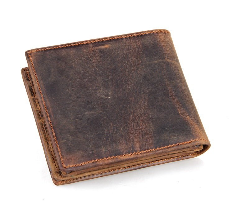 Men's Luxury Cowhide Leather Wallet - By Qivii