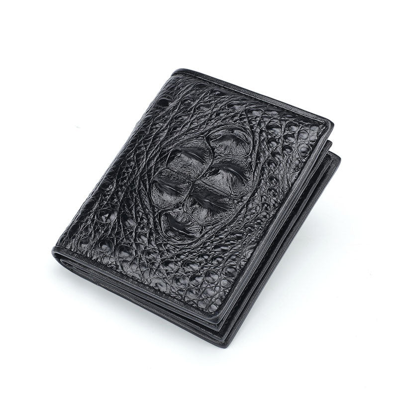 Men's Luxury Crocodile Leather wallet - By Qivii