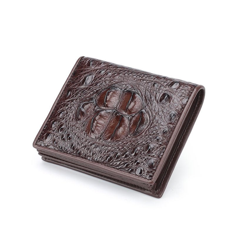 Men's Luxury Crocodile Leather wallet - By Qivii