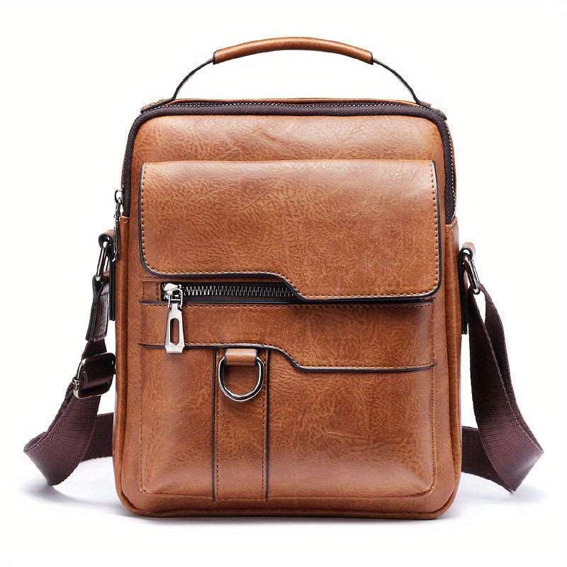 Men's Shoulder Crossbody Messenger Bag - By Qivii