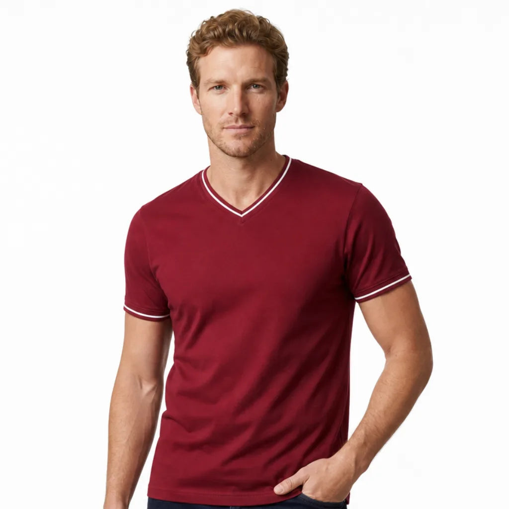 Micheal V Neck Tee