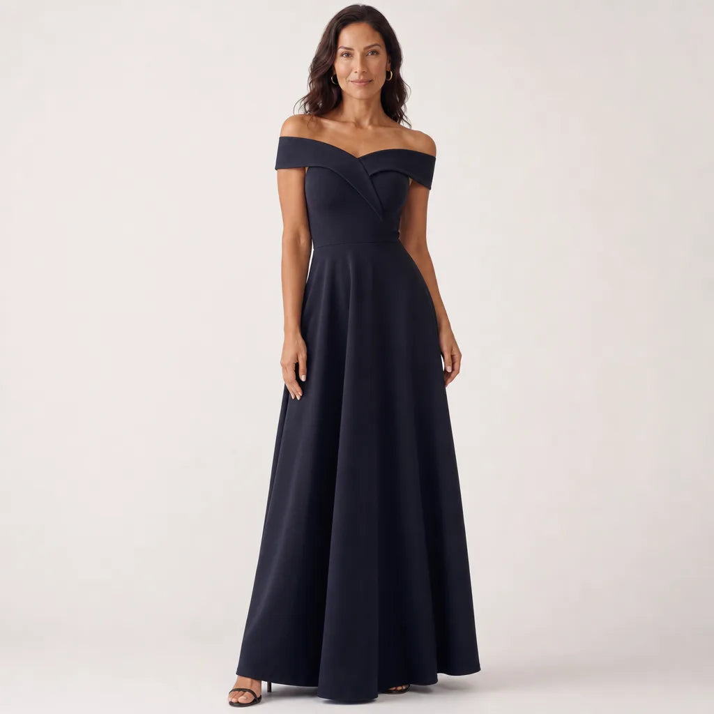 Miley Off-Shoulder Gown
