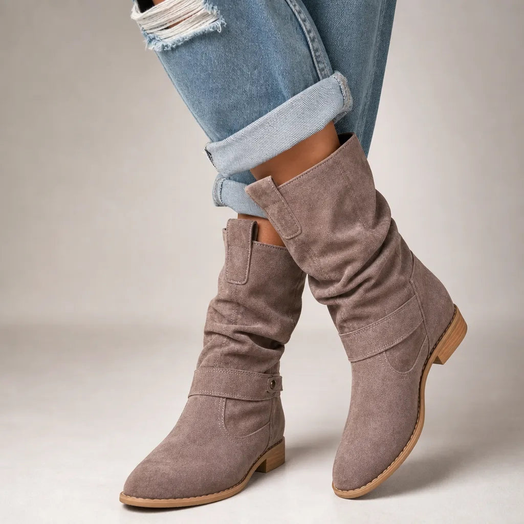 Mirabel | Womens Fall Western Ankle Booties