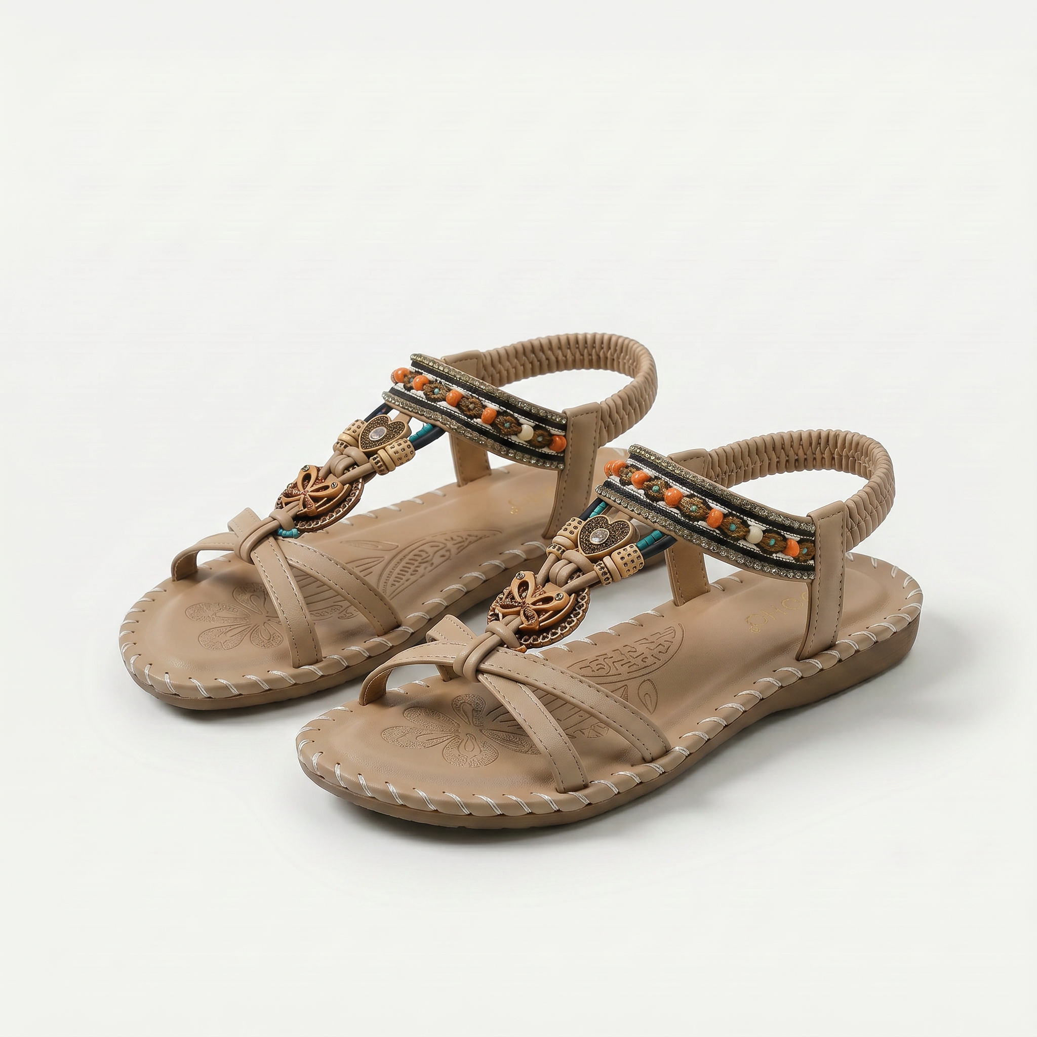 Nada – Orthopädische Sandalen im Ibiza-Stil für Komfort & Eleganz - By Qivii