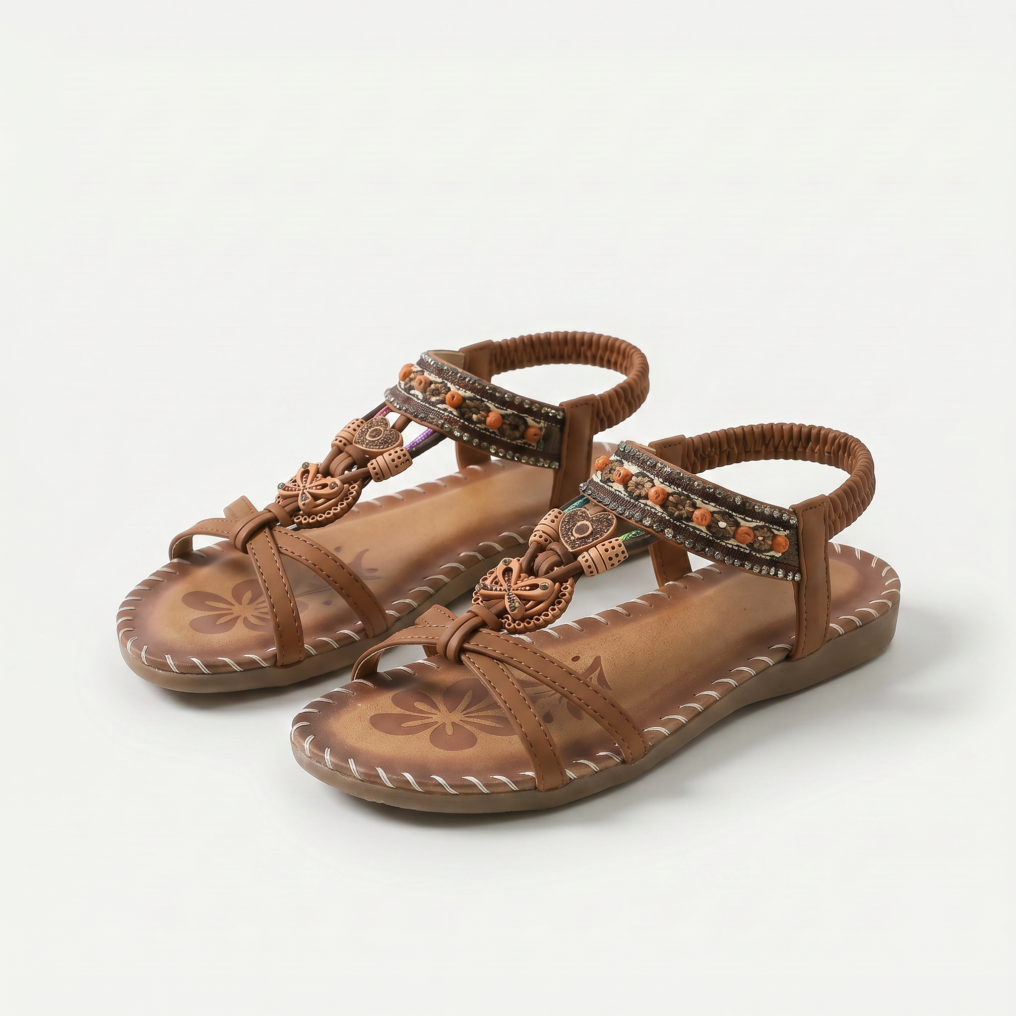 Nada – Orthopädische Sandalen im Ibiza-Stil für Komfort & Eleganz - By Qivii
