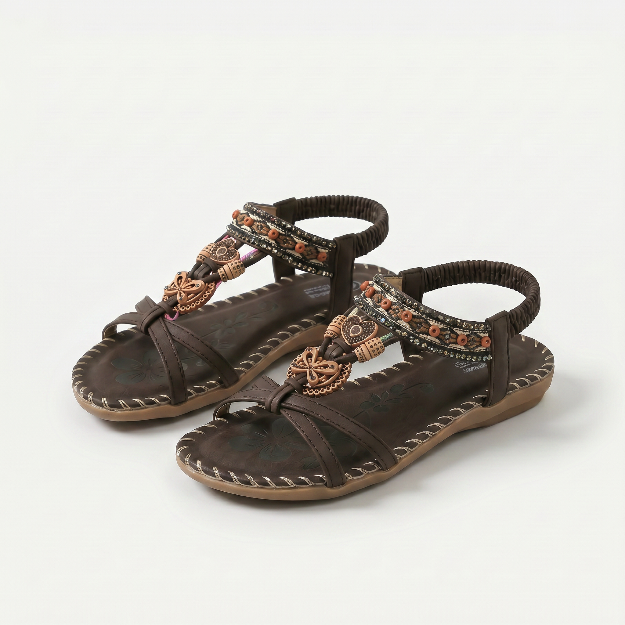 Nada – Orthopädische Sandalen im Ibiza-Stil für Komfort & Eleganz - By Qivii