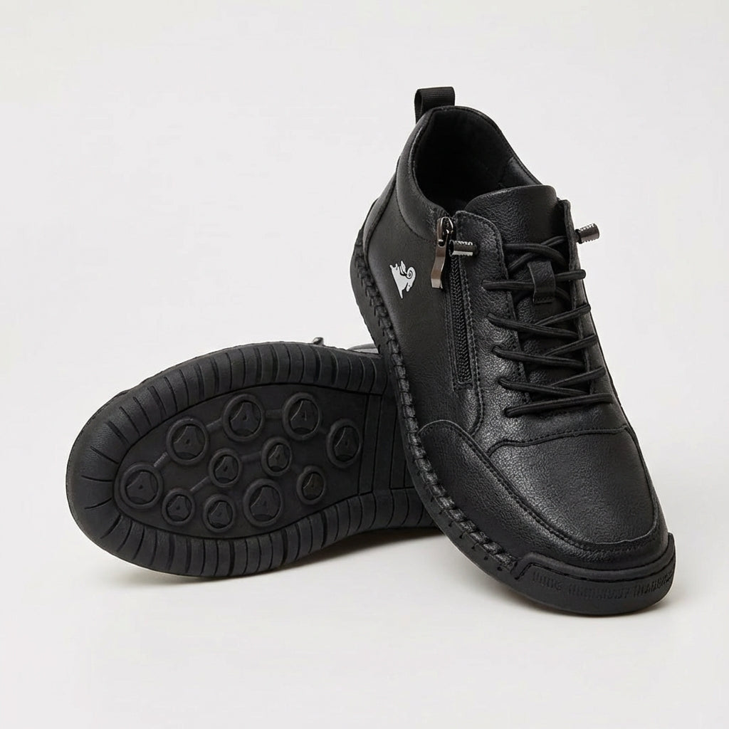 Mila – Komfortable orthopädische Sneakers + Reißverschluss - By Qivii